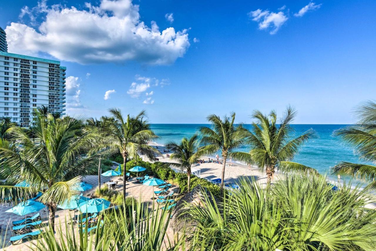 Hollywood Beachfront Condo With Resort Amenities! Extérieur photo