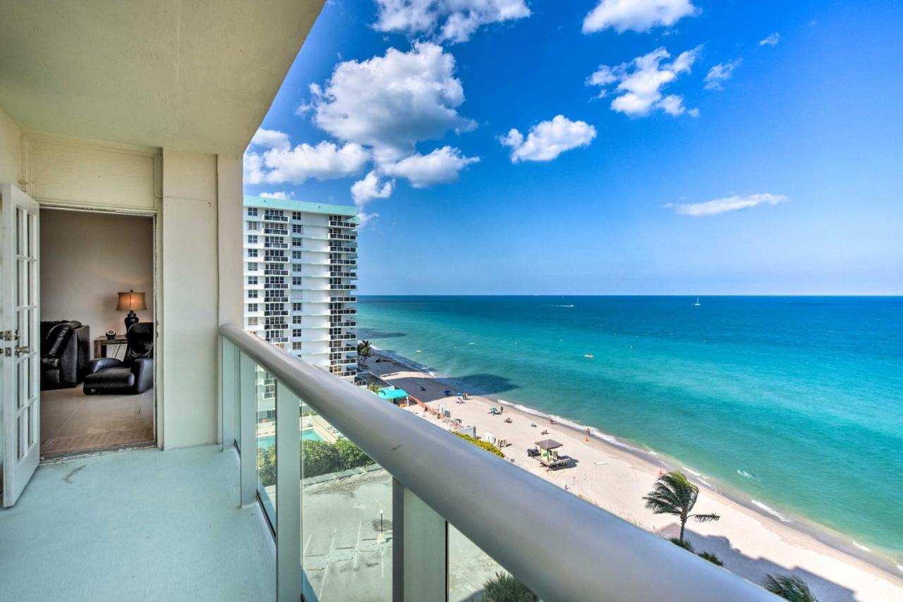 Hollywood Beachfront Condo With Resort Amenities! Extérieur photo